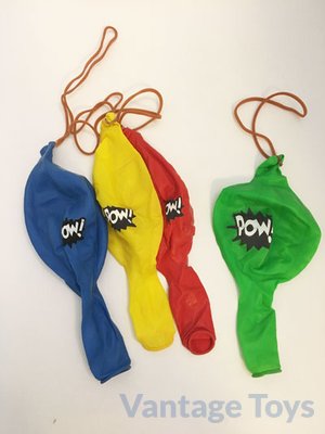 Superhero Punch Ball Balloons