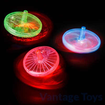 Light Up Spin Tops
