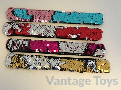 Mermaid Sequin Slap Bracelet