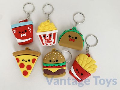 Fast Food Keychain
