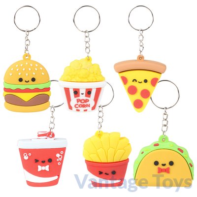 Fast Food Keychain