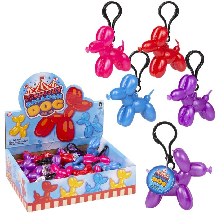 BALLOON DOG CLIP ON