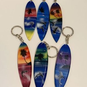Surfboard Keychains