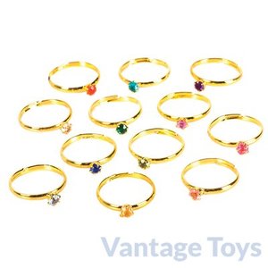 Birthstone Rings-Single Band